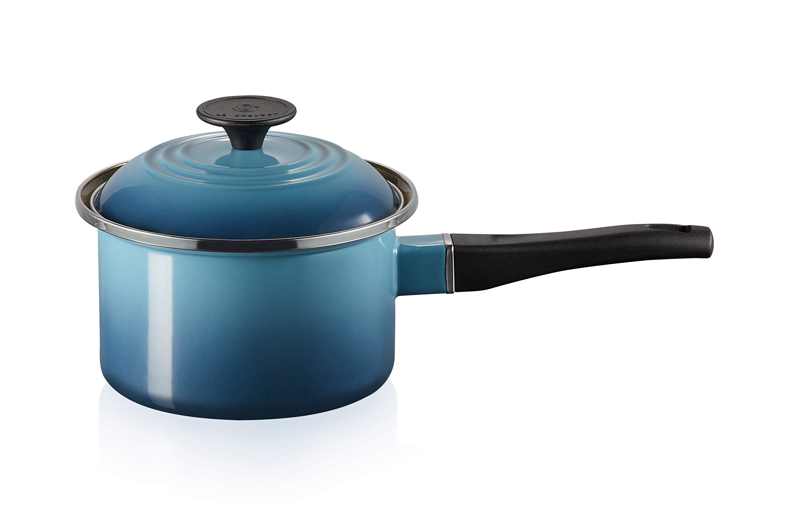 ル・クルーゼ　EOS片手鍋　16㎝　シーソルト Amazon｜ル・クルーゼ(Le Creuset) ホーロー 片手鍋EOS ソースパン 16